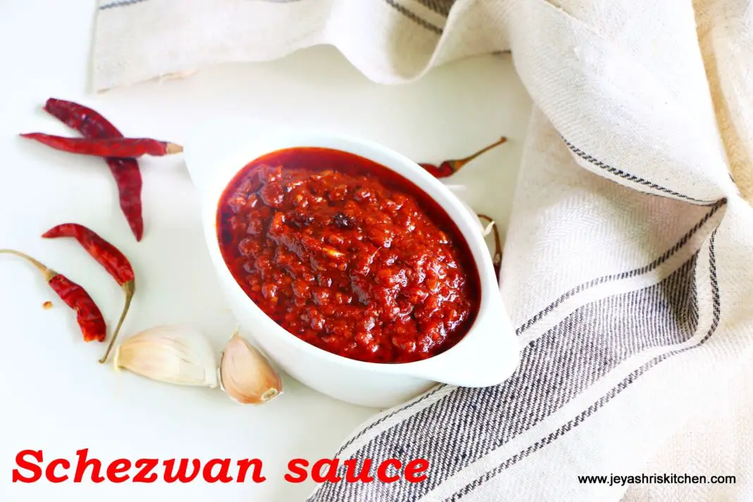 Schezwan sauce recipe