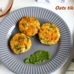 oats tikki recipe