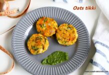 Oats tikki recipe oats tikki