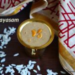 Aval payasam with jaggery