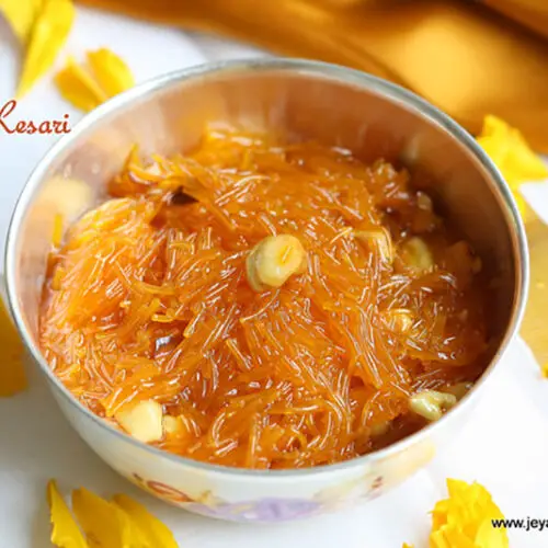 semiya kesari 2 Jeyashri's Kitchen