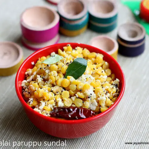 kadalaiparuppusundal Jeyashri's Kitchen