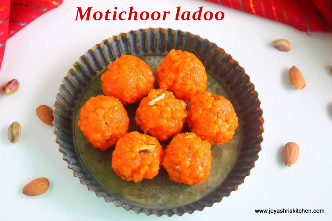 Motichoor ladoo