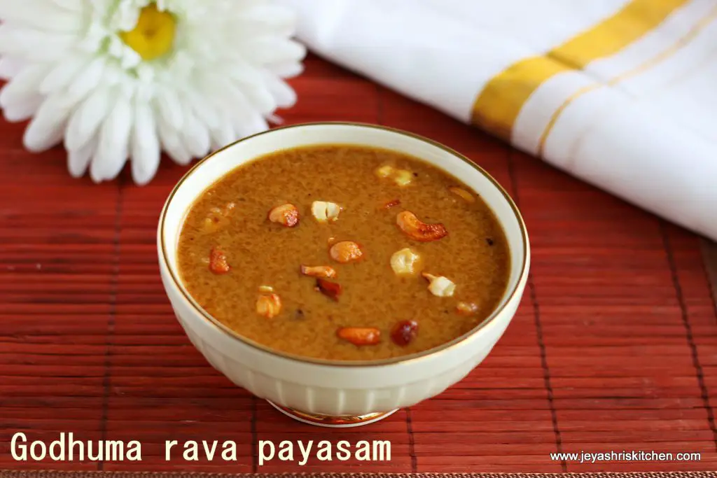  Samba godhumai payasam