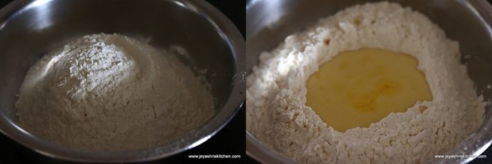 Add Ghee to Flour