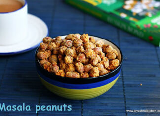 Microwave masala peanuts recipe microwave-masala-peanuts