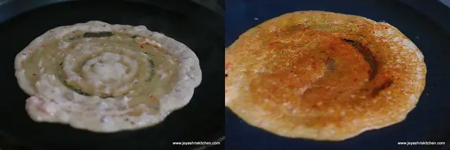 Millet tomato dosai