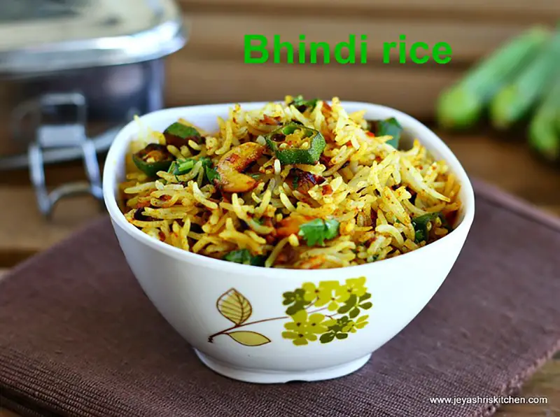 bhindi-rice