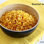 Microwave Roasted Moong Dal