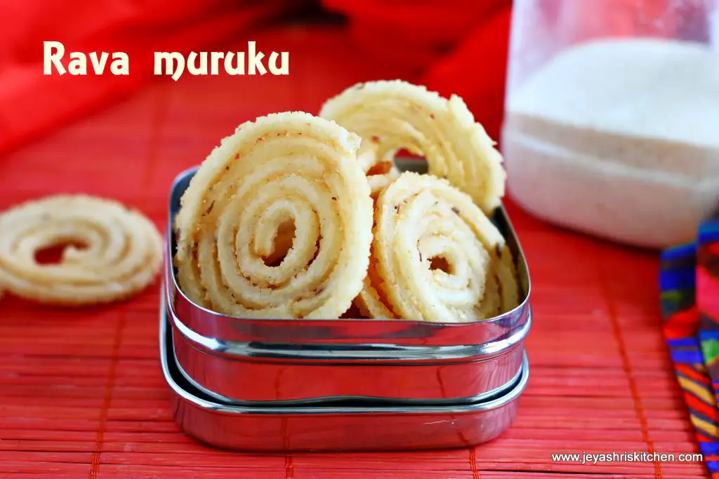  Rava murukku