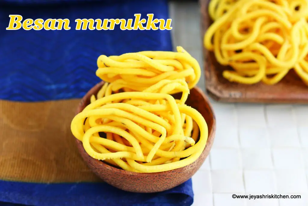  Besan murukku