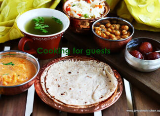 Channa masala veg pulao paneer butter masala| cooking for guests 27 CHANNA MASALA VEG PULAO PANEER BUTTER MASALA