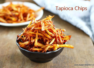 Maravalli Kizhangu Chips | Tapioca Chips recipe Maravalli Kizhangu Chips