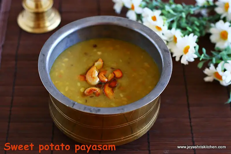 Sweet Potato Payasam