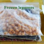 Frozen legumes