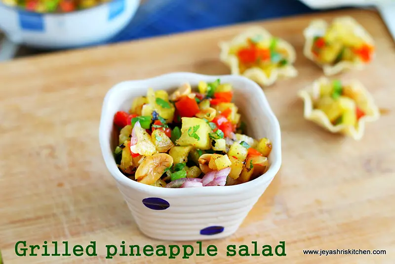 Grilled Pineapple Salad
