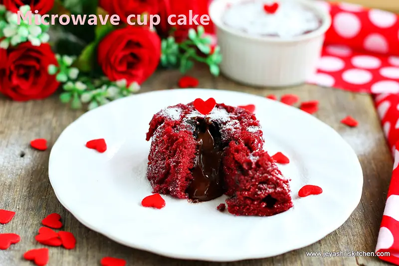 Microwave Molten Lava Cake