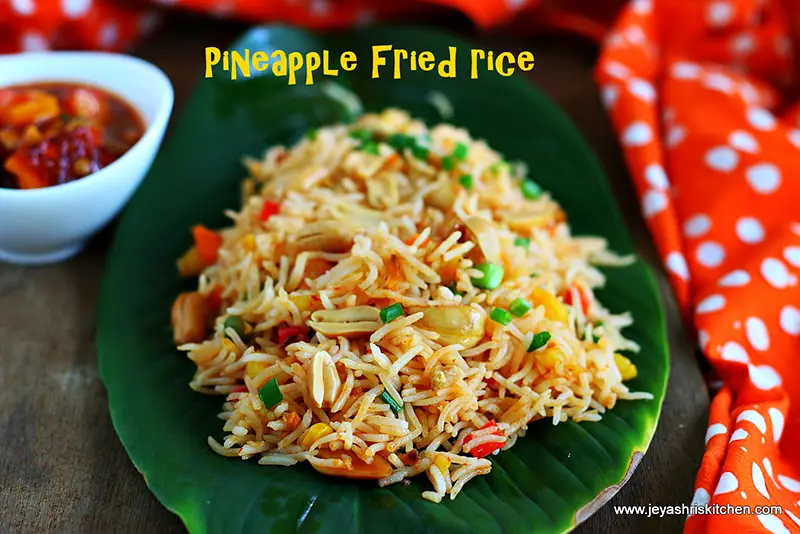 Pineapple Fried rice