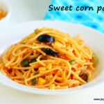 Sweet corn pasta