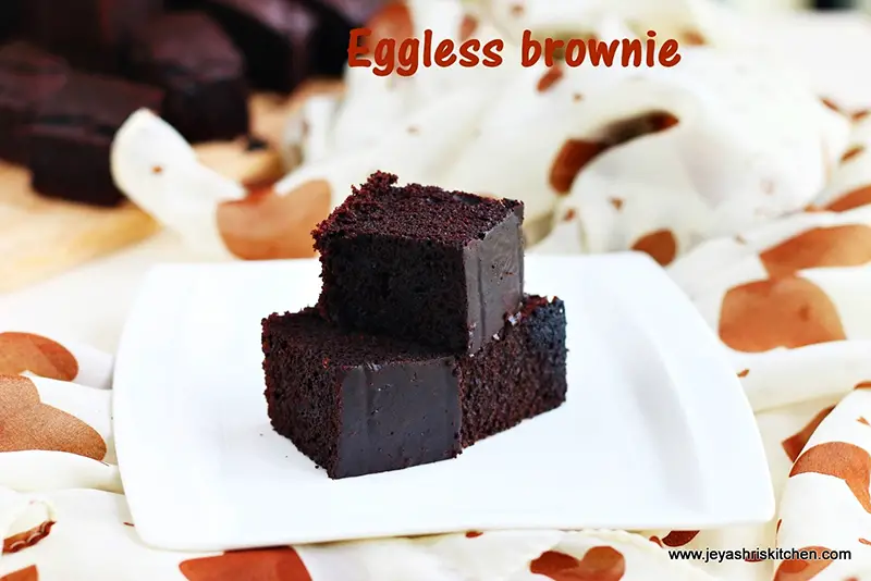 Eggless Chocolate Brownie