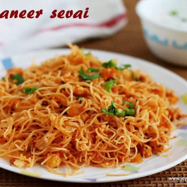 paneer sevai Jeyashri's Kitchen