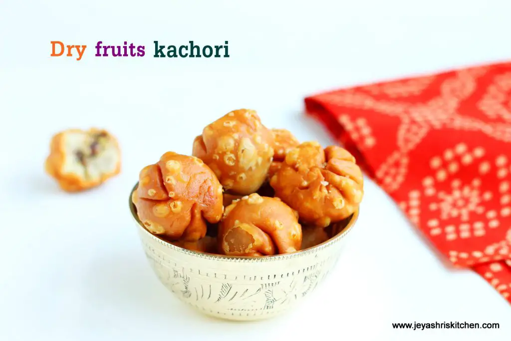 dry fruits kachori