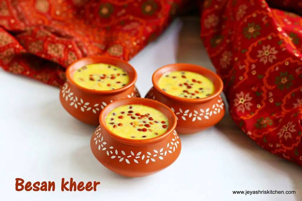 Besan kheer Besan kheer