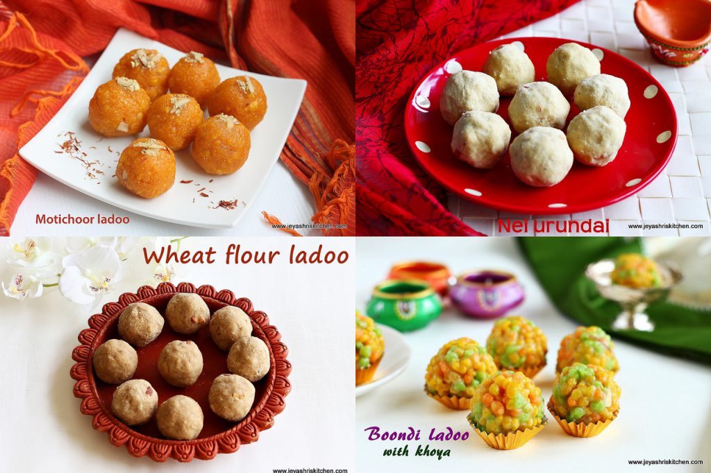 Ladoo recipes - Diwali special recipes