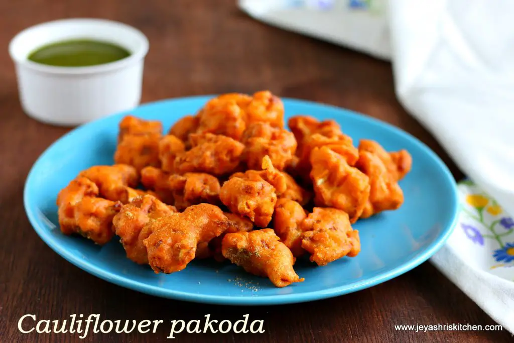 Cauliflower pakoda Cauliflower - pakoda