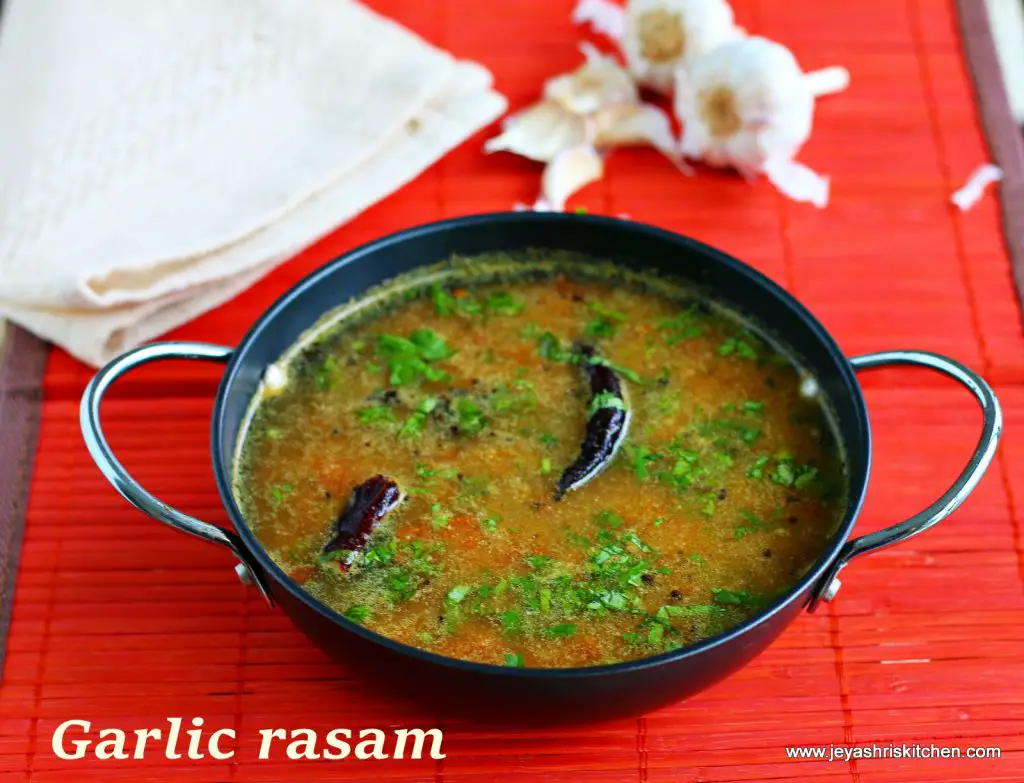 poondu rasam rasam recipe