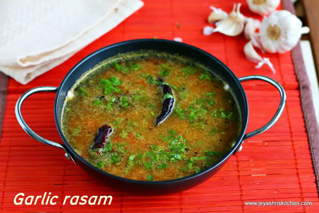 Garlic rasam