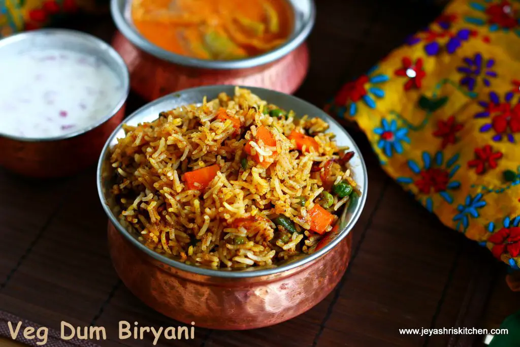  Hyderabadi dum biryani