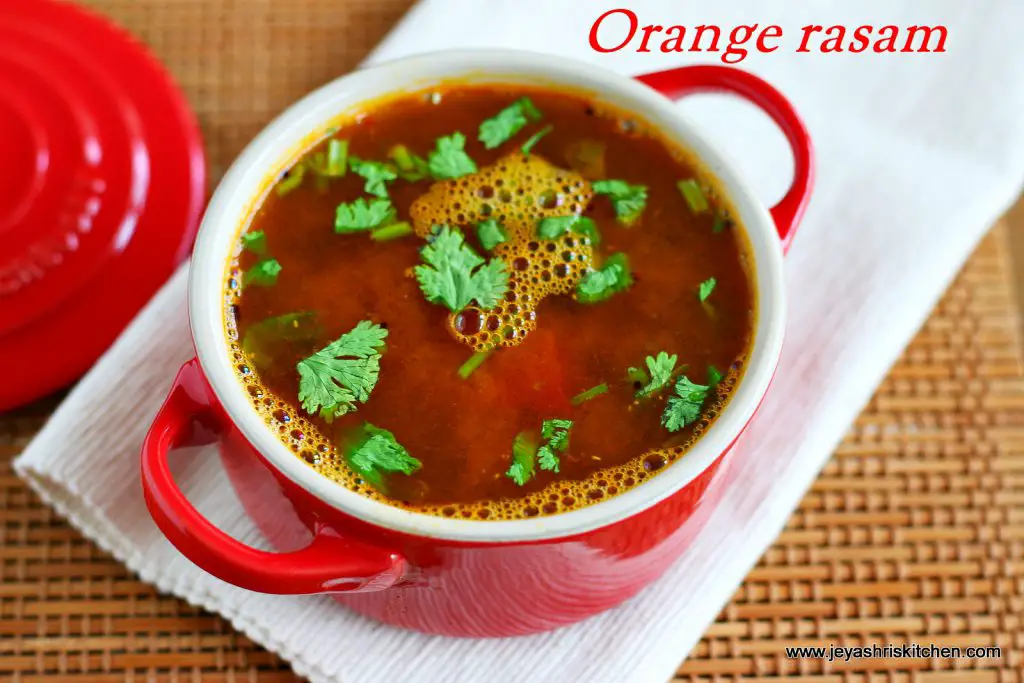 Orange rasam Orange rasam
