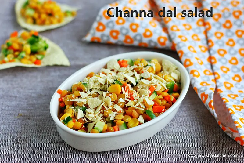 Channa Dal Salad