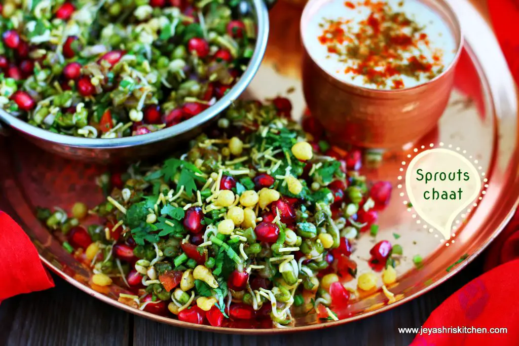 Sprouts- chaat recipe
