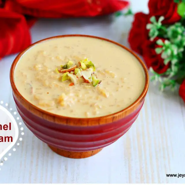 Caramel paal payasam Jeyashri's Kitchen