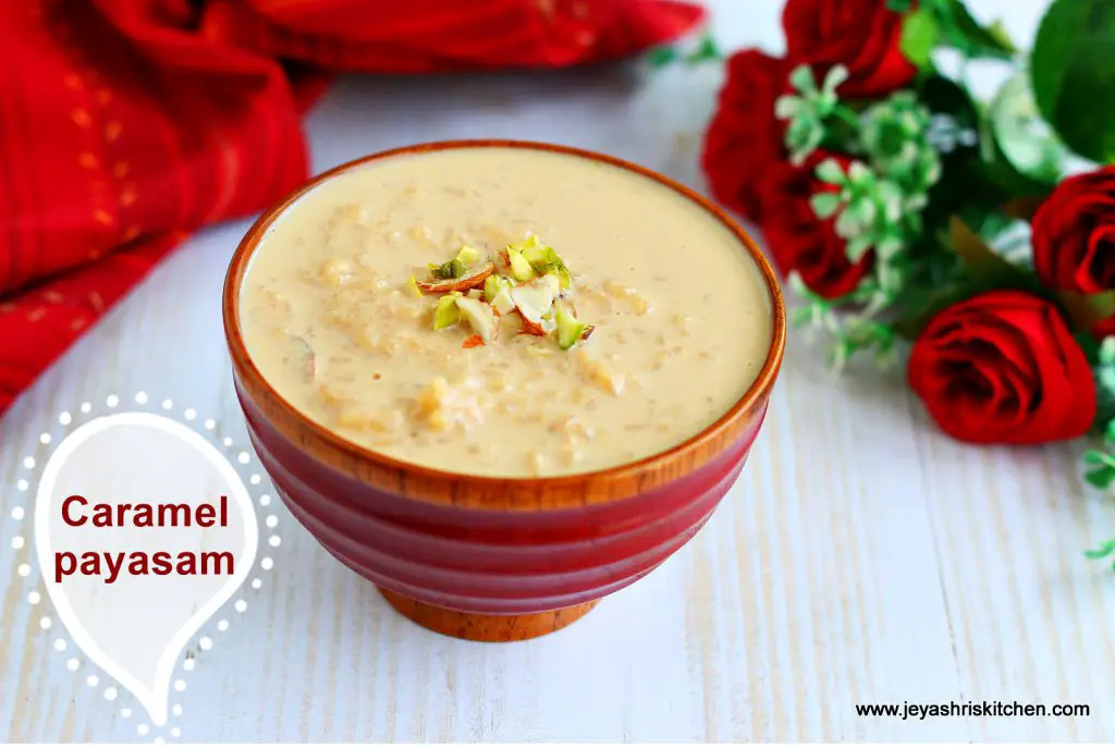 caramel paal payasam