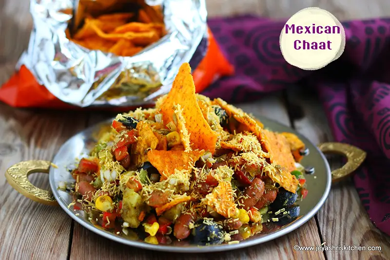 Mexican chaat recipe