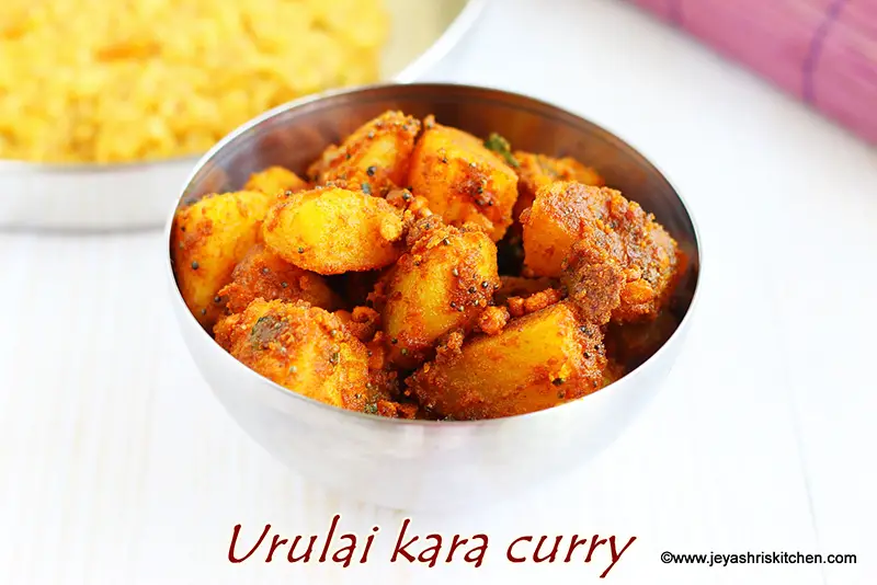 Urulai Kizhangu kara curry recipe