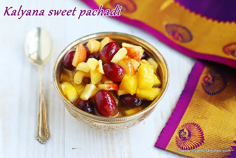 Kalyana Sweet pachadi recipe
