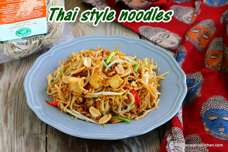 Thai style noodles recipe