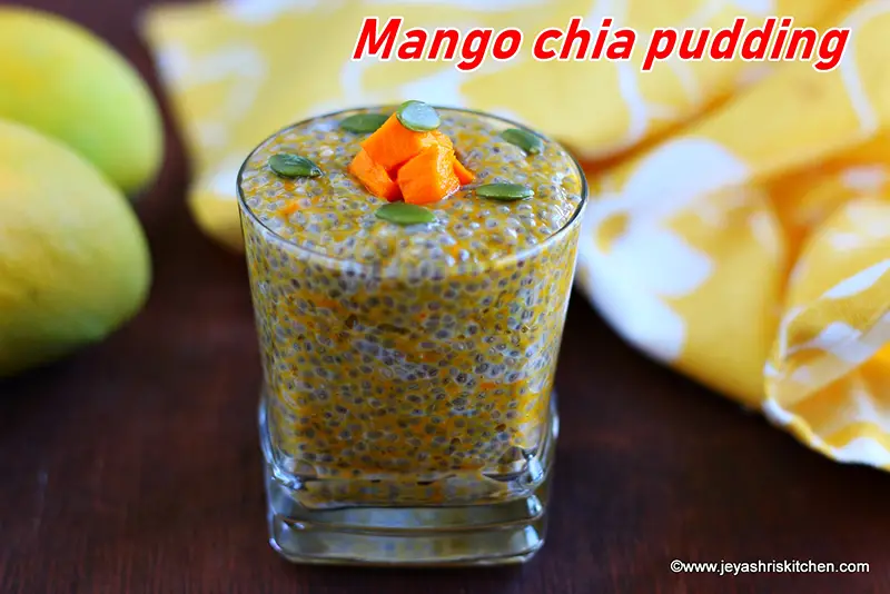 Mango Chia pudding