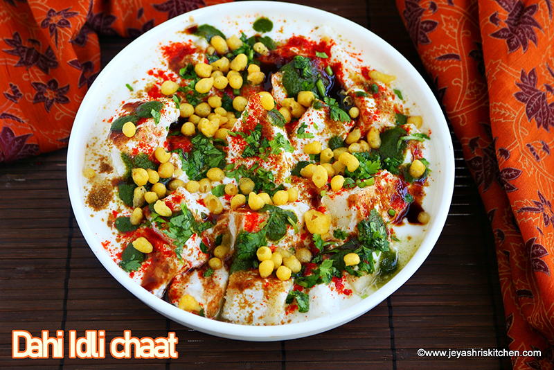 Dahi idli Chaat recipe