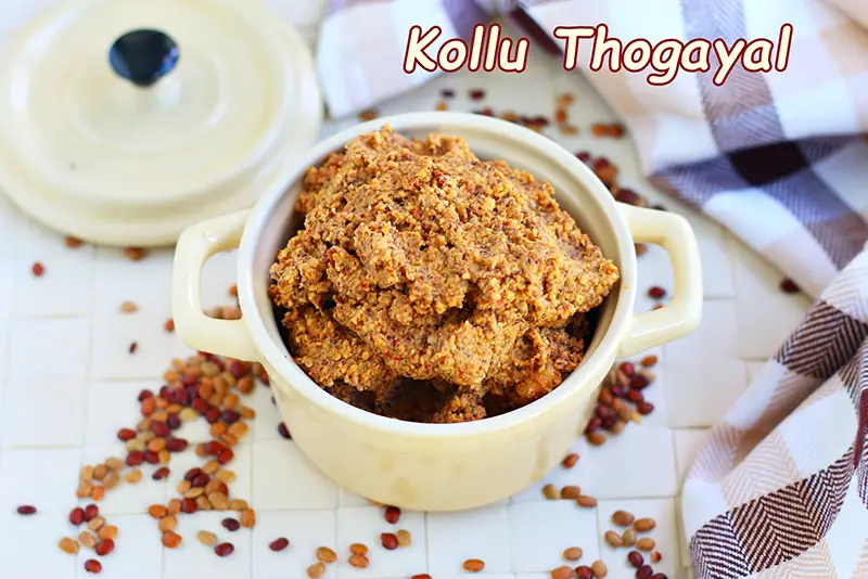 Kollu Thogayal recipe