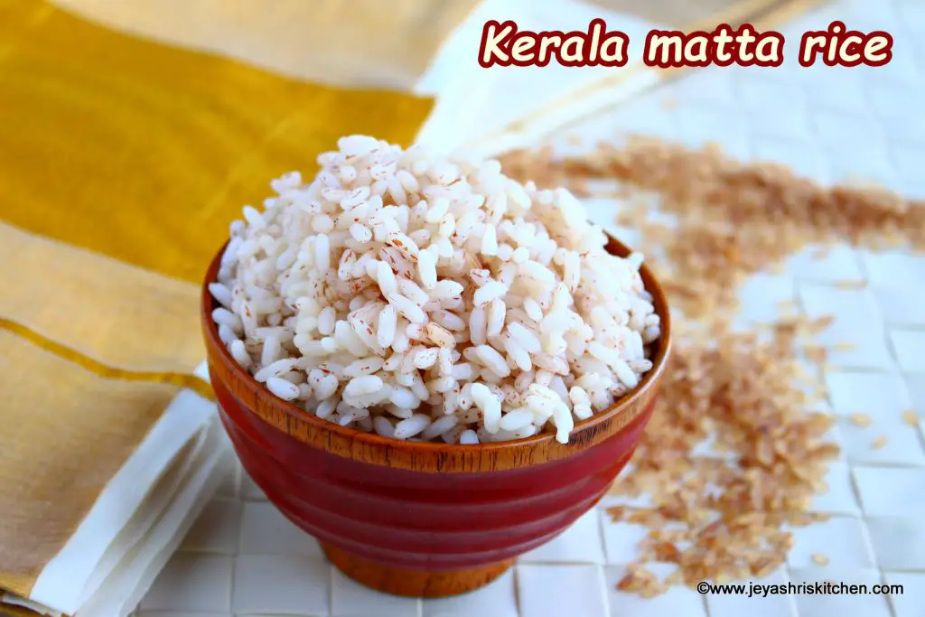 Kerala matta rice