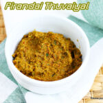 pirandai-karuveppilai-thuvaiyal