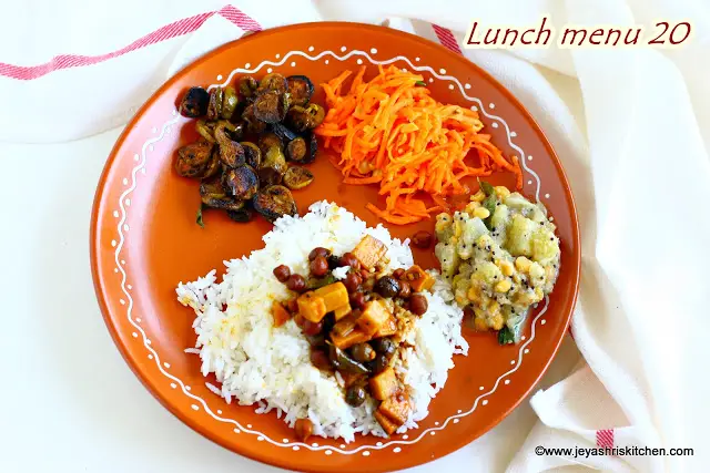 Lunch Menu 20