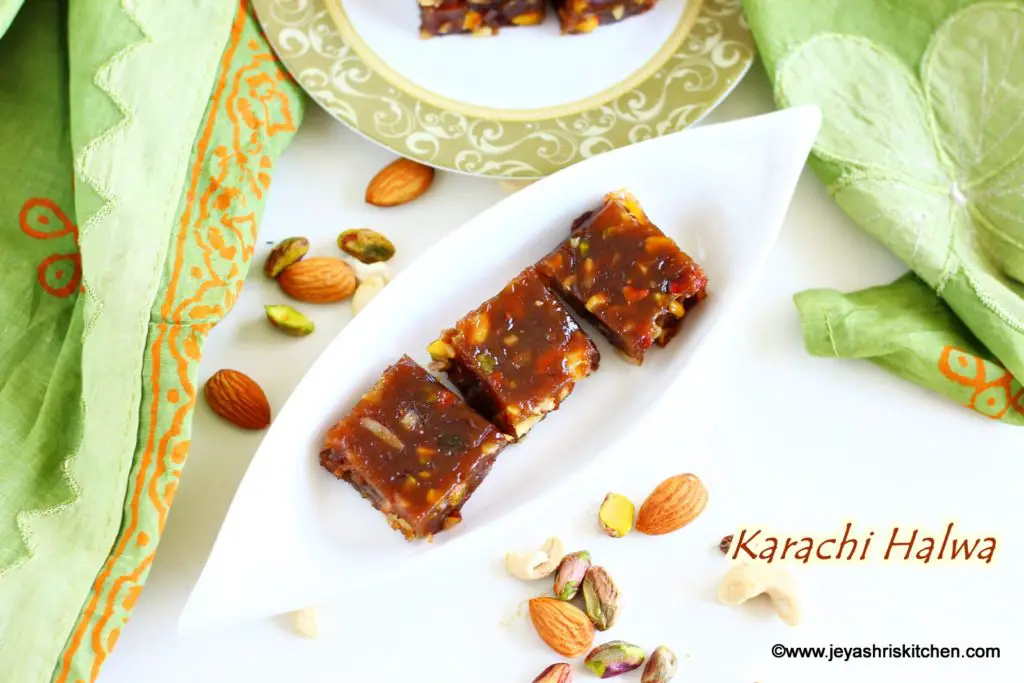 Karachi halwa