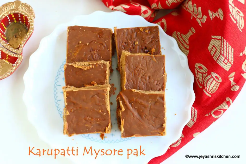 Karupatti Mysore pak