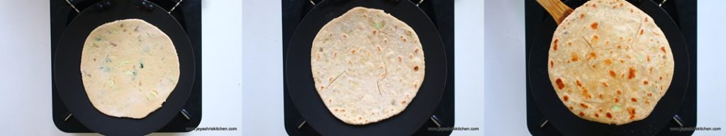 Gobi paratha step 6